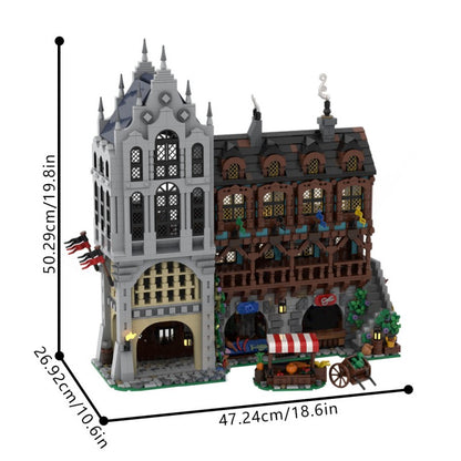 MOC-221582 Medieval Town Square #3
