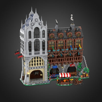 MOC-221582 Medieval Town Square #3