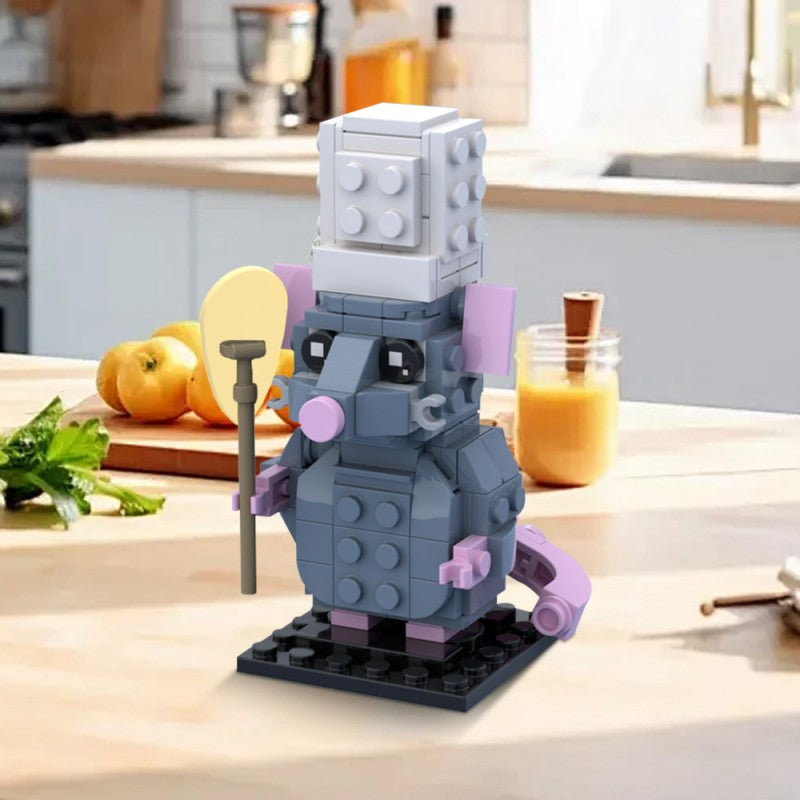 MOC-225657 Ratatouille- Remy the Rat Brickheadz
