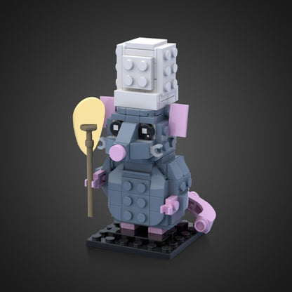 MOC-225657 Ratatouille- Remy the Rat Brickheadz