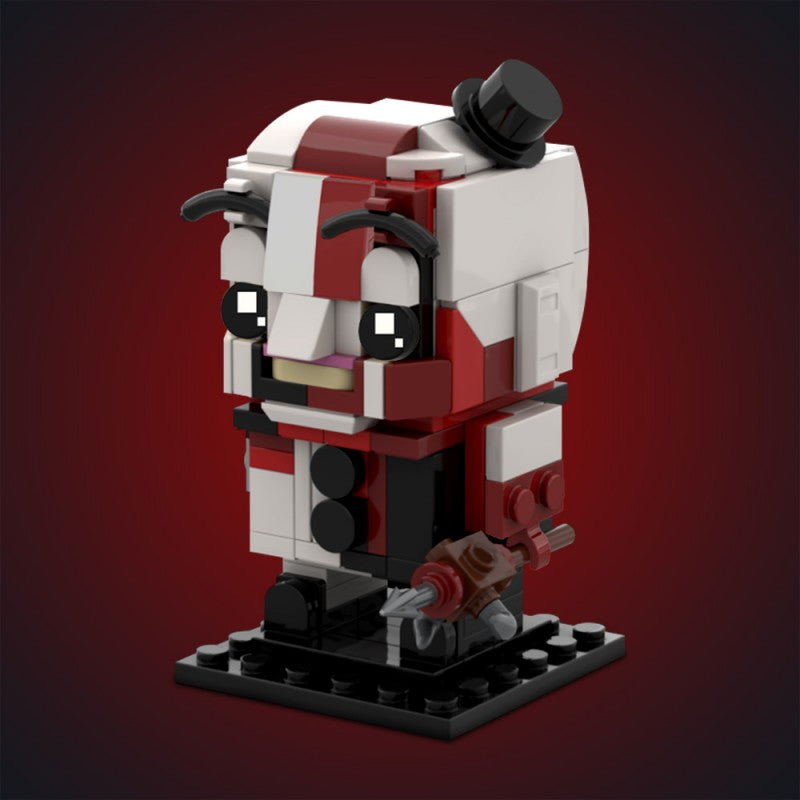 MOC-233826 Artsy Clown(Strawberry Jam Edition)Brickheadz