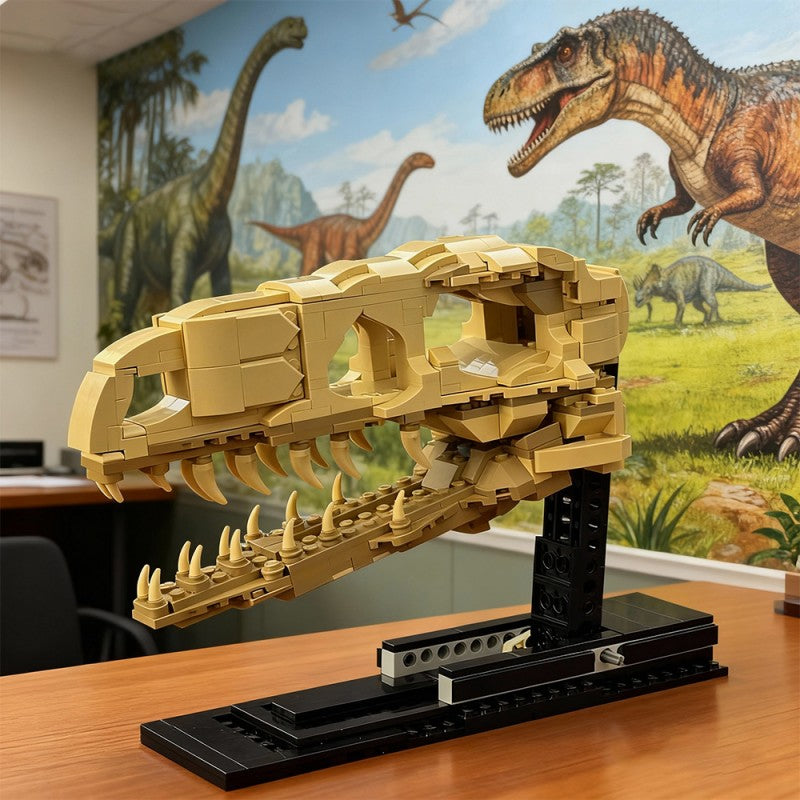 MOC-233703 Velociraptor Fossil Skull(True Scale)