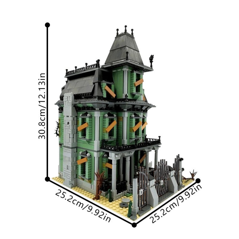 MOC-231107 Monsters Haunted Mansion Alternate build of 3x31167