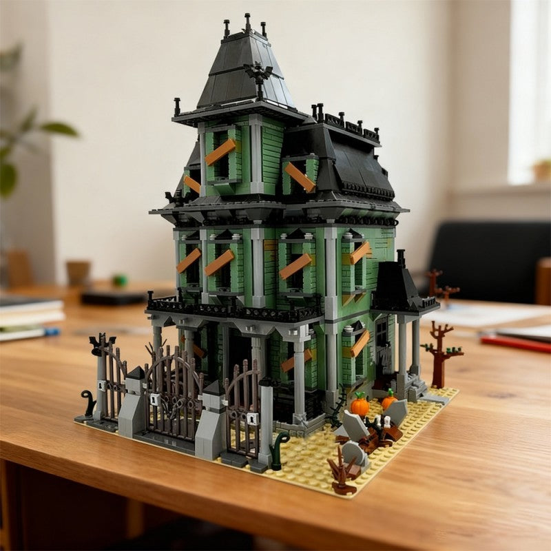 MOC-231107 Monsters Haunted Mansion Alternate build of 3x31167