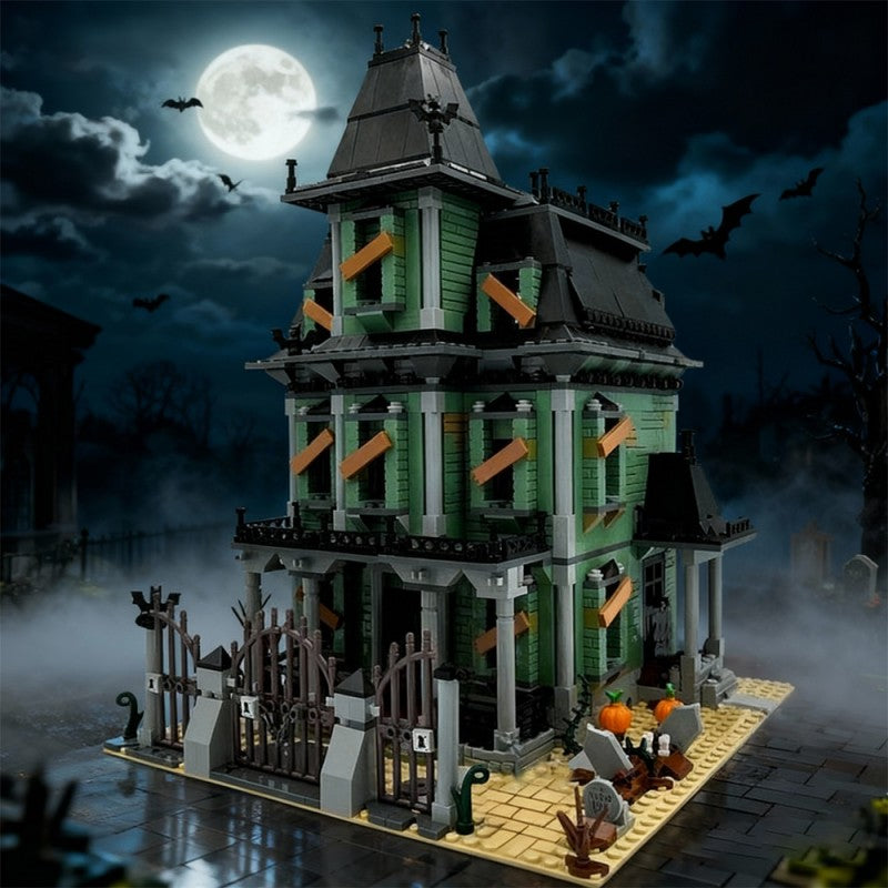 MOC-231107 Monsters Haunted Mansion Alternate build of 3x31167