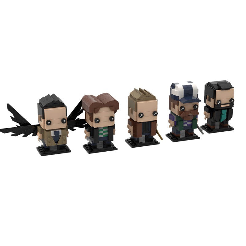 MOC-216538 Supernatural BrickHeadz 5-in-1 bundle