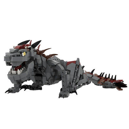 MOC-210930 Daenerys + Drogon (Game of Thrones)