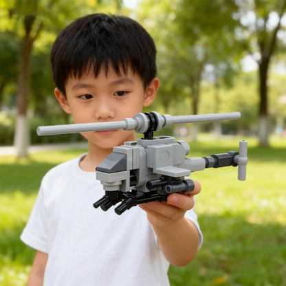 Mini AH-64 Apache helicopter
