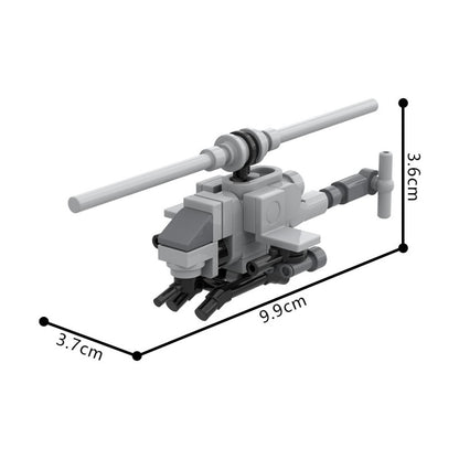Mini AH-64 Apache helicopter
