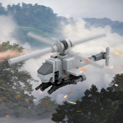 Mini AH-64 Apache helicopter