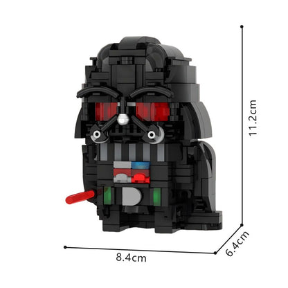 MOC-211595 Lord Vader Brickheadz LEGO MOC - The Empire Strikes Back