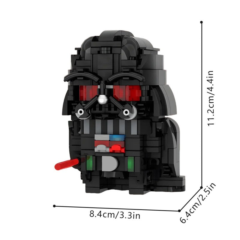 MOC-211595 Lord Vader Brickheadz LEGO MOC - The Empire Strikes Back