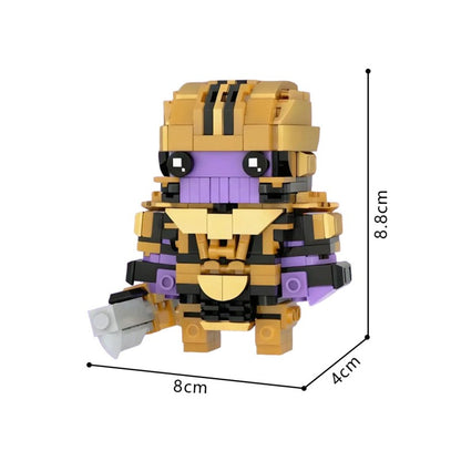 MOC-230098 Thanos Brickheadz LEGO MOC - Avengers: Endgame
