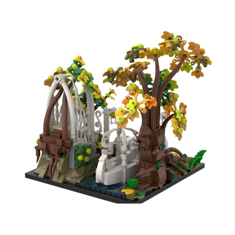 MOC-230249 Lothlórien farewellElven realm series