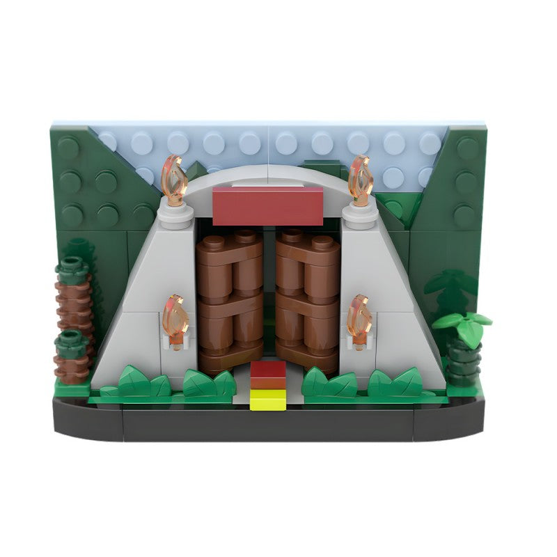 MOC-241574 Jurassic Park Gates TV scene