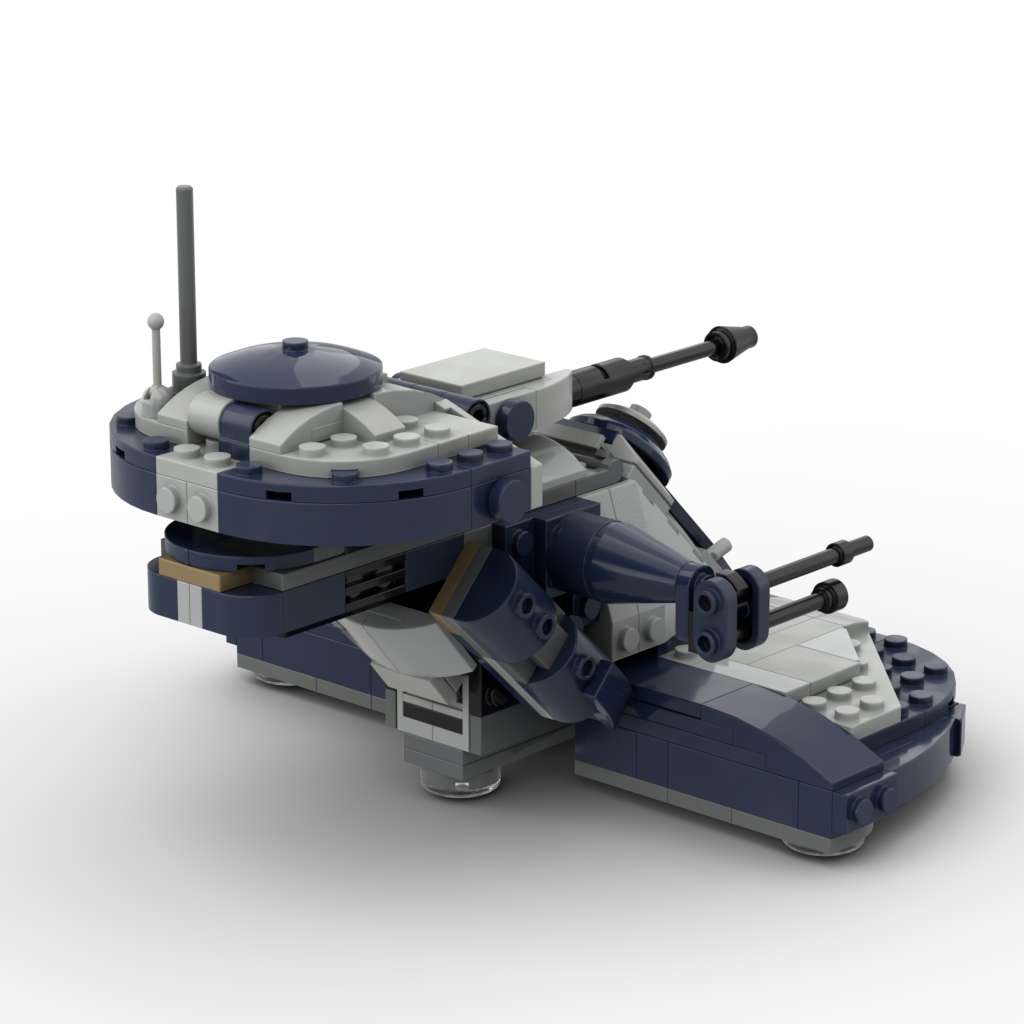 MOC Serbatoio AAT 358 Pezzi - Modifica 75283 Per Costruzioni - C5652Y01