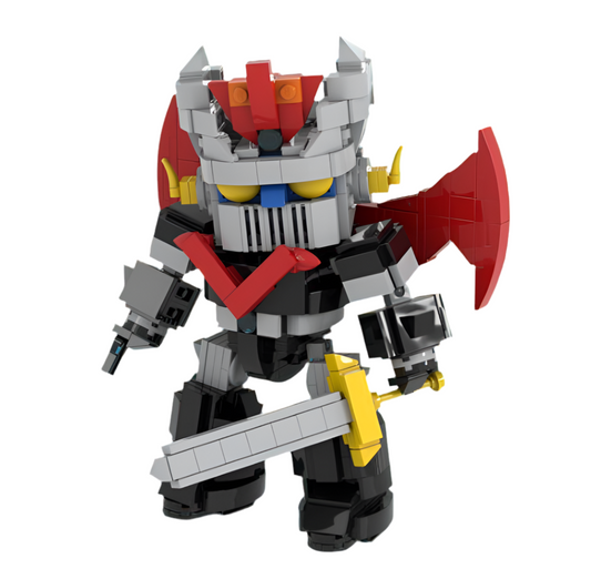 MOC SD MAZINGER Z - GREAT MAZINGER - GRENDIZER