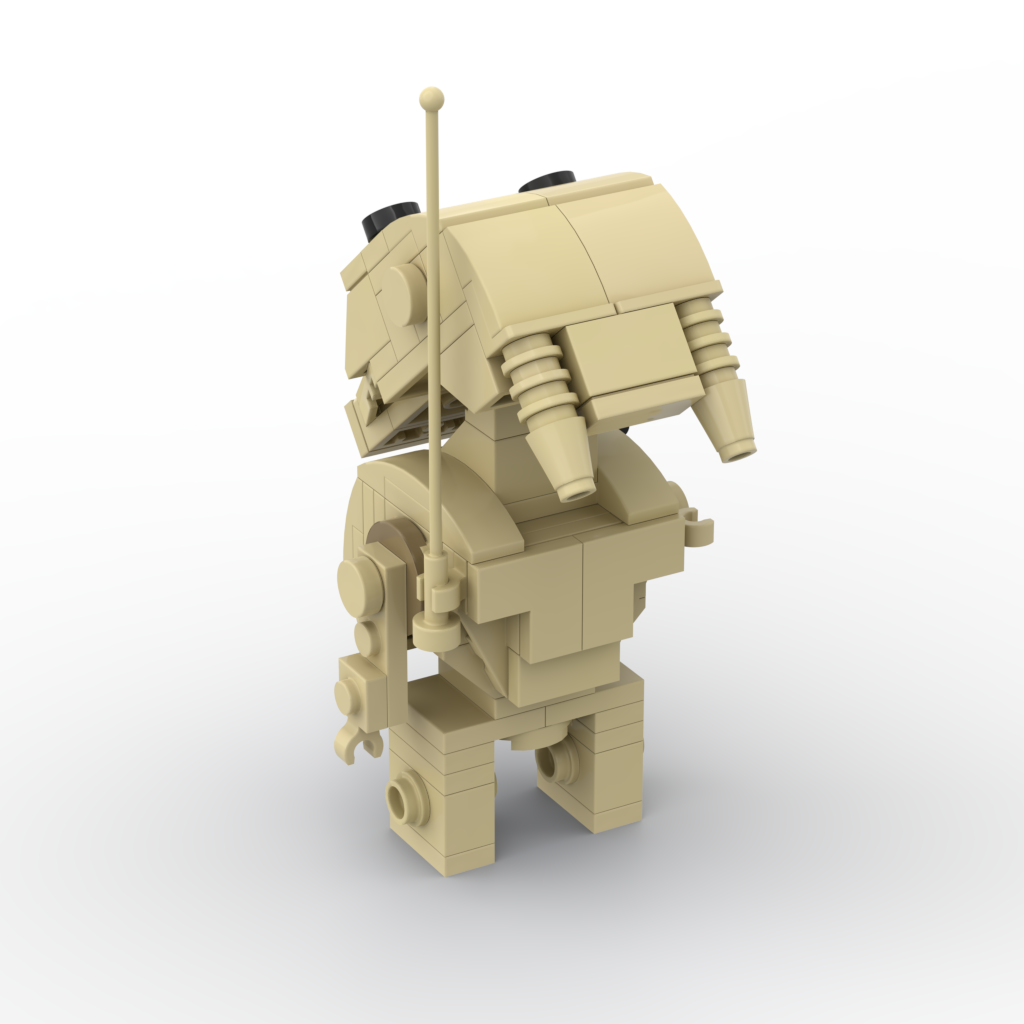MOC B1 Battle Droids - Brickheadz Size