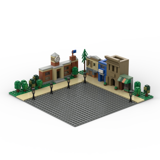 Brick Scene MOC Back to Future City