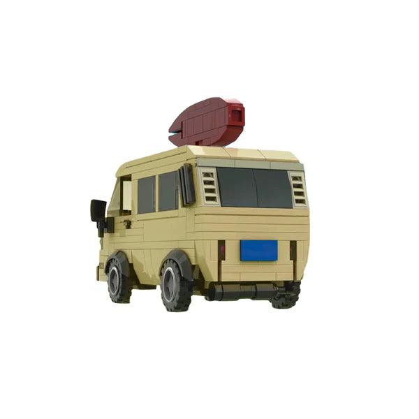 MOC-101026 Surfer Boy Pizza Van– MOC Brick Store