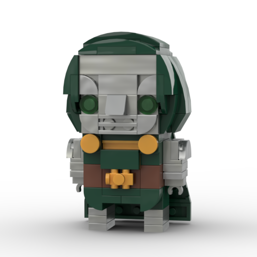 MOC Dr. Doom - Brickheadz Size