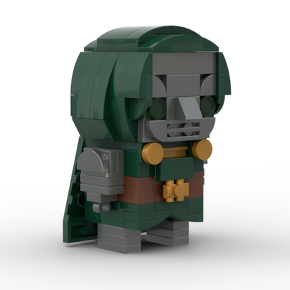 MOC Dr. Doom - Brickheadz Size