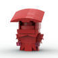MOC Elite Praetorian Guard Brickheadz Size
