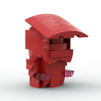 MOC Elite Praetorian Guard Brickheadz Size