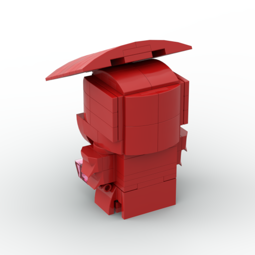 MOC Elite Praetorian Guard Brickheadz Size