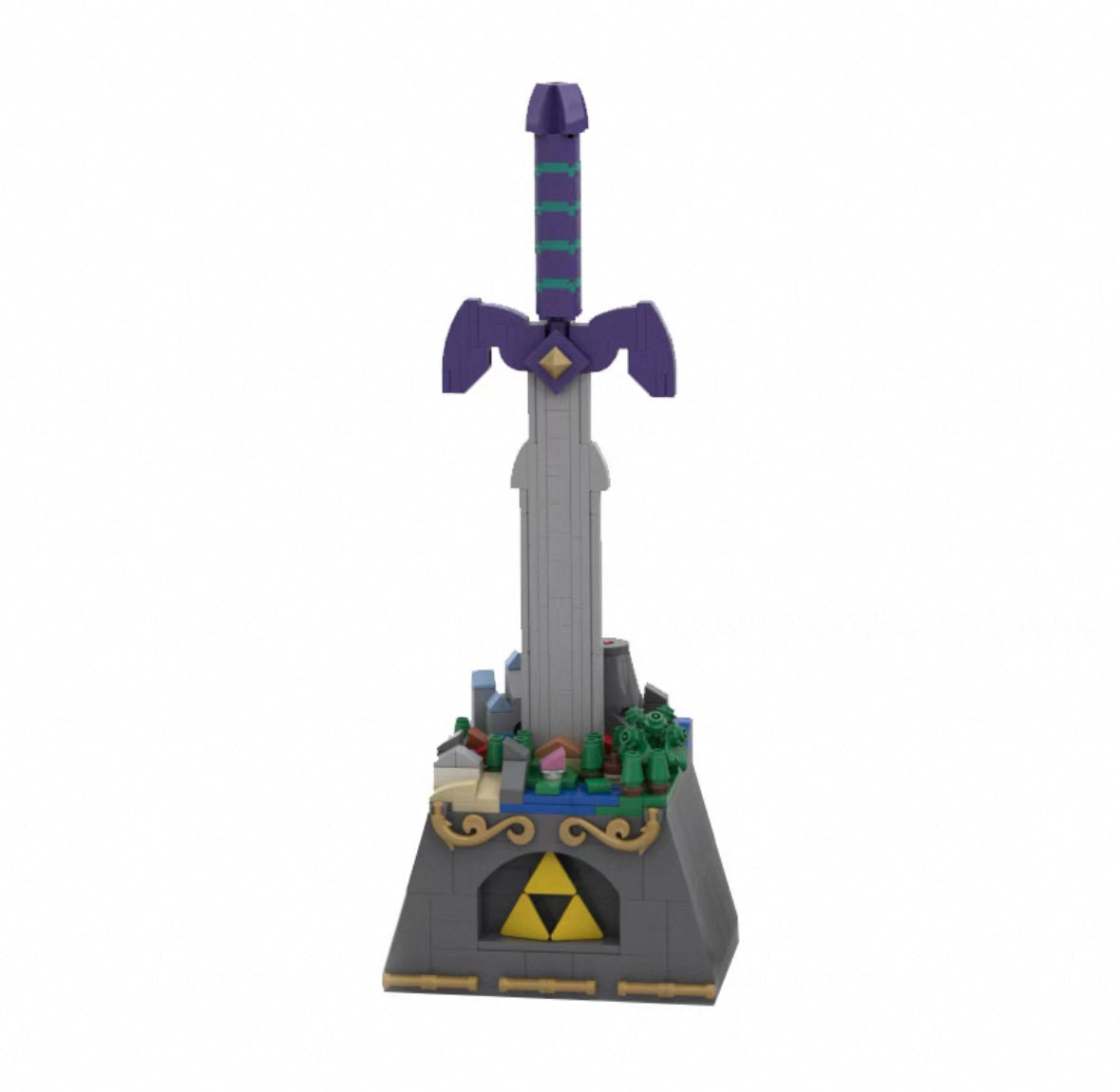 MOC-36344 Zelda MOC: The Master Sword & Dark Link Sword– MOC Brick