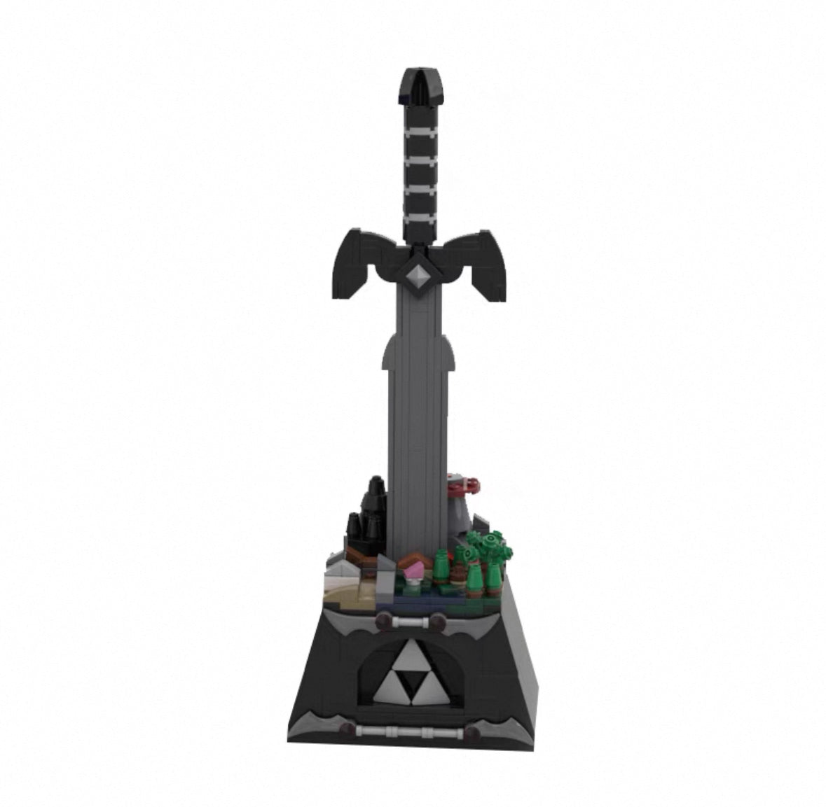 MOC-36344 Zelda MOC: The Master Sword & Dark Link Sword– MOC Brick