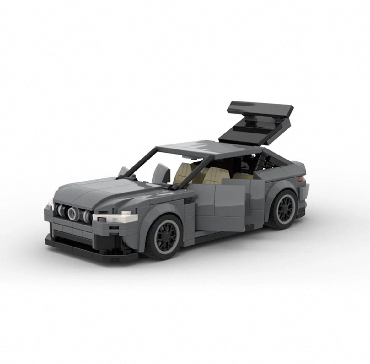 MOC-95652 Mercedes-Benz AMG GT63s 4-door (Dark Grey)– MOC Brick Store