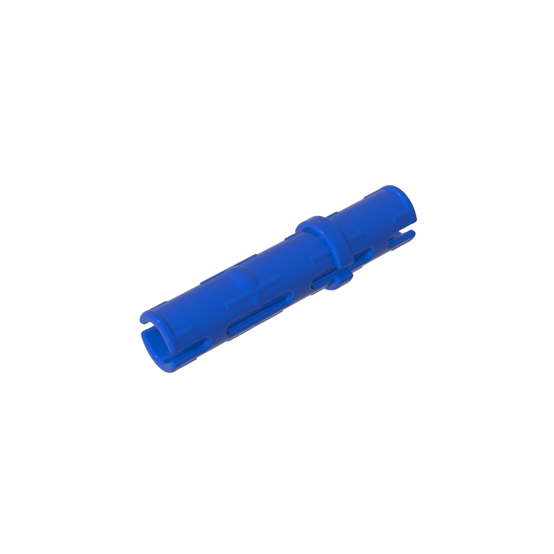 GDS-2145 - Technic Pin Long with Friction Ridges Lengthwise, 2 Center Slots