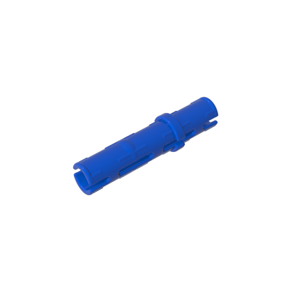 GDS-2145 - Technic Pin Long with Friction Ridges Lengthwise, 2 Center Slots