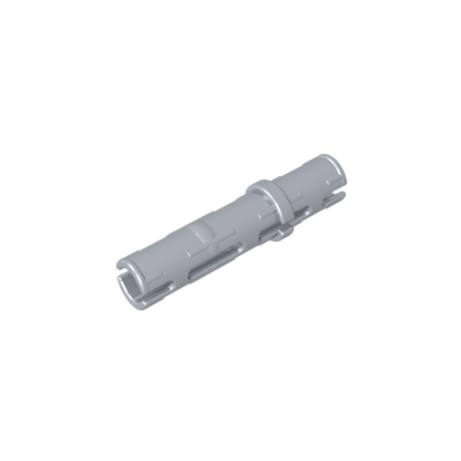 GDS-2145 - Technic Pin Long with Friction Ridges Lengthwise, 2 Center Slots