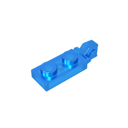 GDS-820 - Hinge Plate 1 x 2 Locking with 1 Finger On End, without Groove