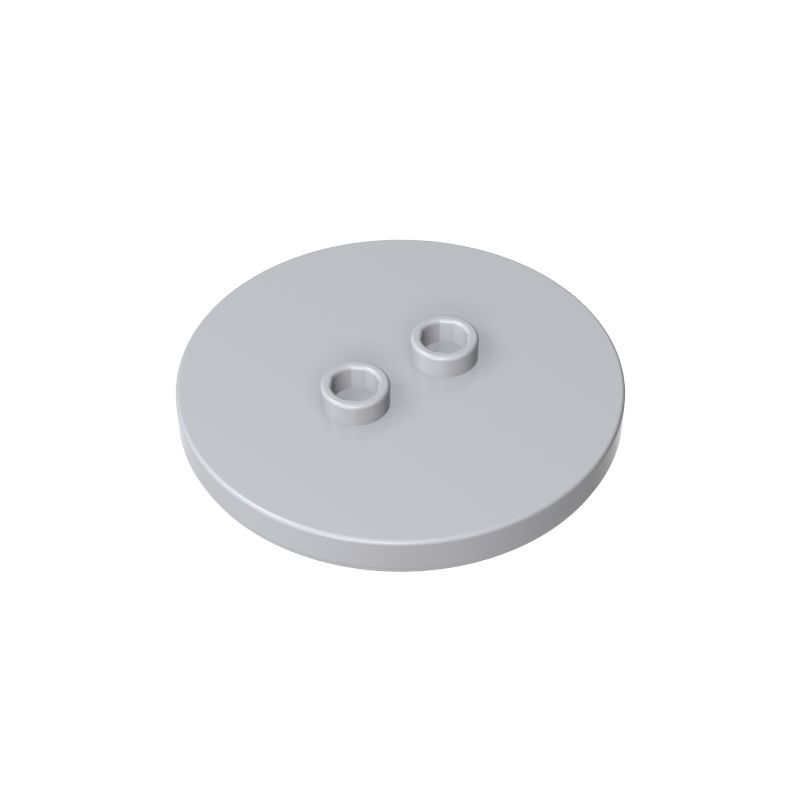 GDS-90362 - Plate Special Round 4 x 4 with 2 Studs [Plain]