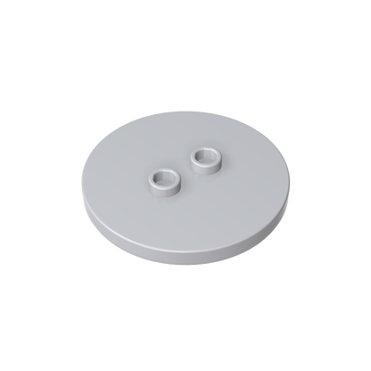 GDS-90362 - Plate Special Round 4 x 4 with 2 Studs [Plain]