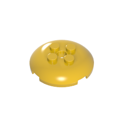GDS-90465 - Dish 4 x 4 with 4 Studs
