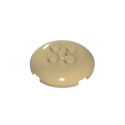 GDS-90465 - Dish 4 x 4 with 4 Studs
