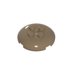 GDS-90465 - Dish 4 x 4 with 4 Studs