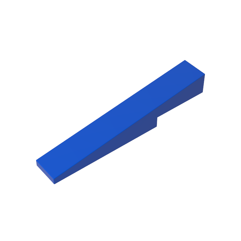 GDS-90507 - Brick Sloped 1 x 6 x 1 with 1 x 2 x 1/3 Cutout