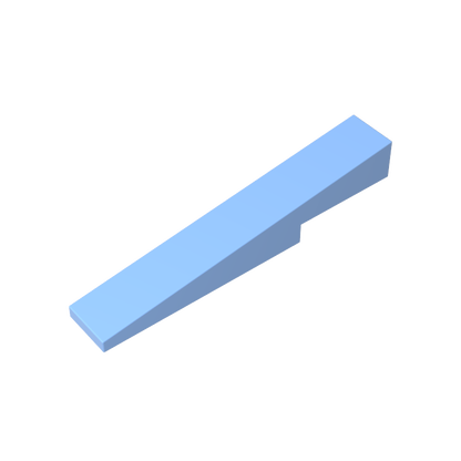 GDS-90507 - Brick Sloped 1 x 6 x 1 with 1 x 2 x 1/3 Cutout