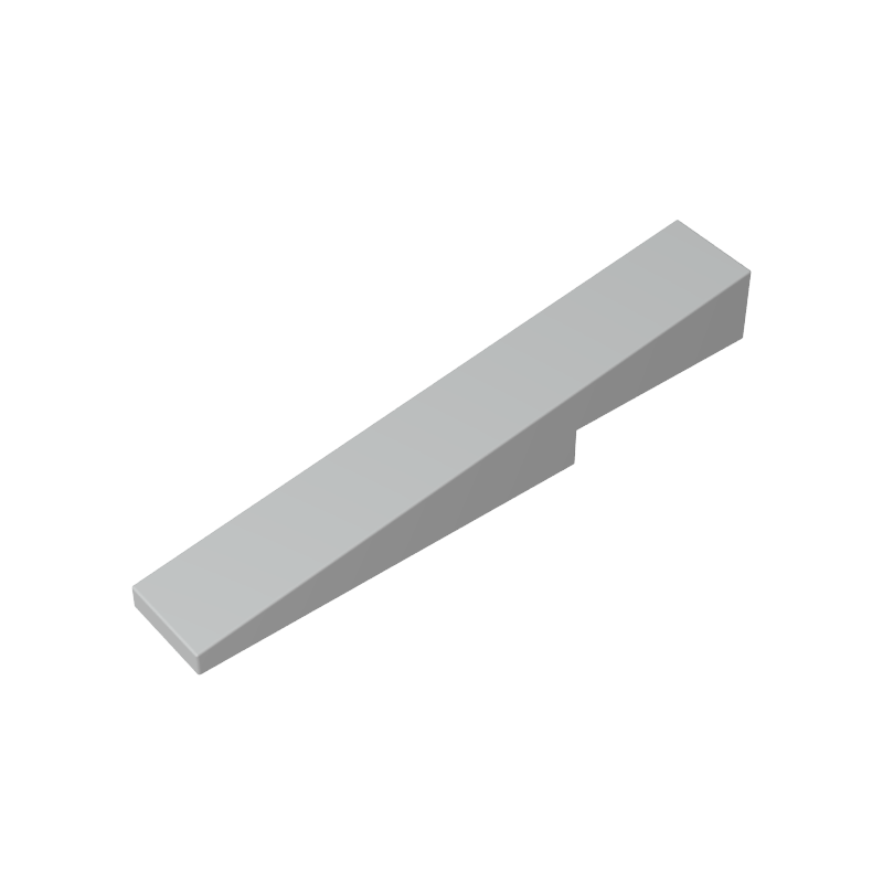 GDS-90507 - Brick Sloped 1 x 6 x 1 with 1 x 2 x 1/3 Cutout