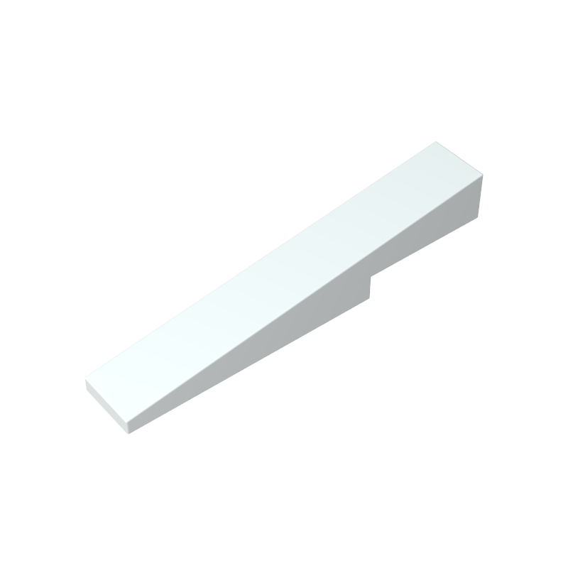 GDS-90507 - Brick Sloped 1 x 6 x 1 with 1 x 2 x 1/3 Cutout