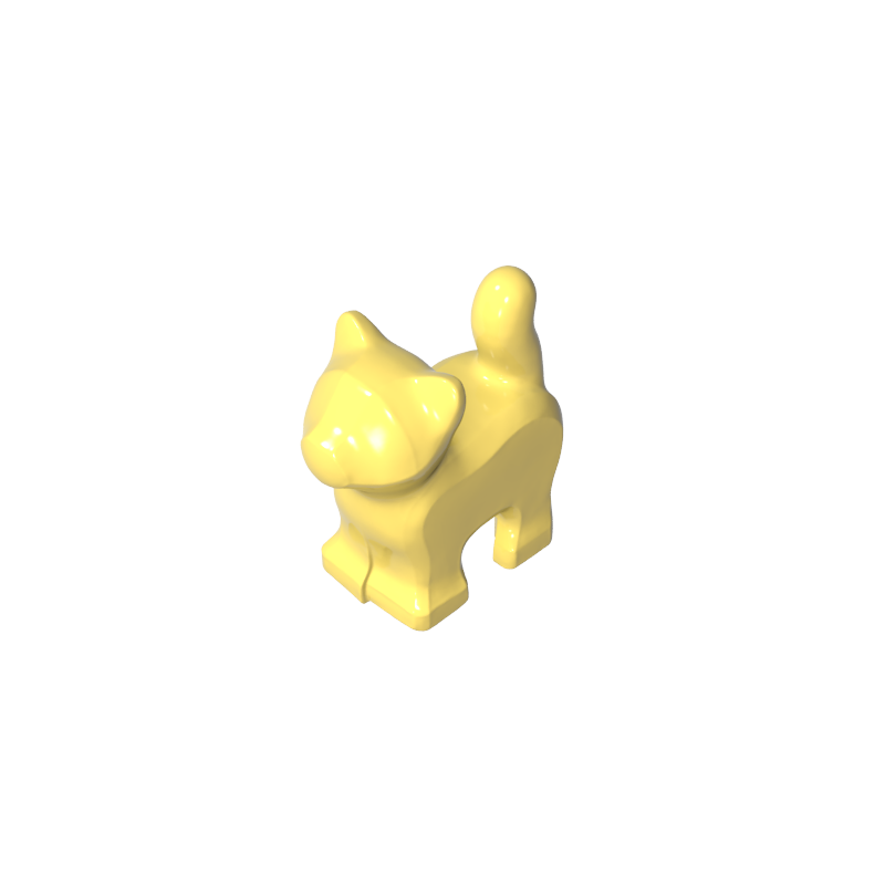 GDS-90559 - Animal, Cat, Kitten, Short Tail [PLAIN]