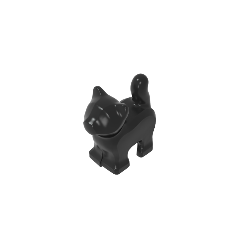GDS-90559 - Animal, Cat, Kitten, Short Tail [PLAIN]
