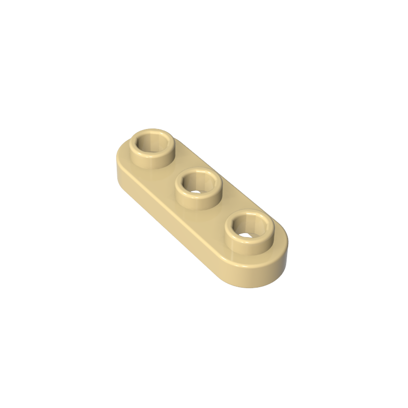 GDS-90572 Plate Round 1 x 3 with Open Studs