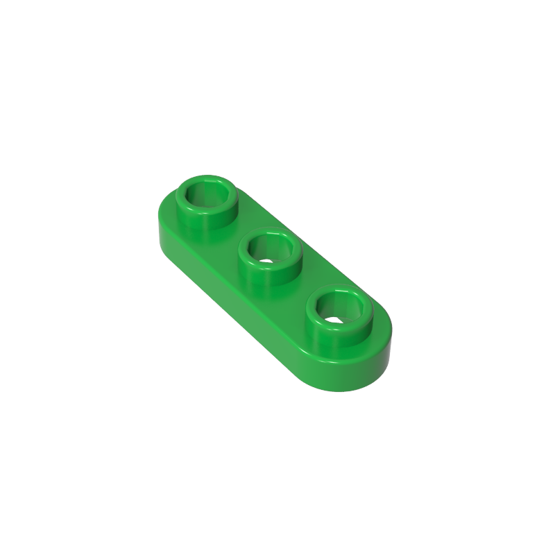 GDS-90572 Plate Round 1 x 3 with Open Studs