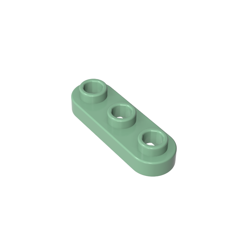 GDS-90572 Plate Round 1 x 3 with Open Studs